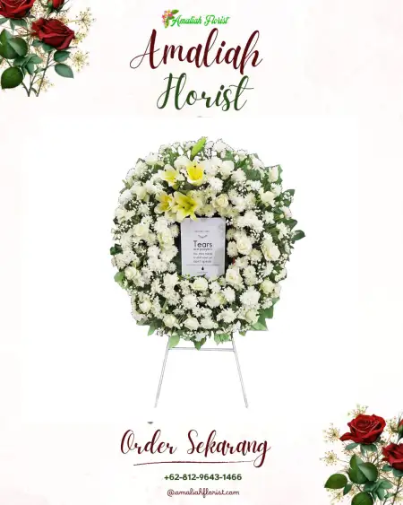 Krans Bunga Duka Krematorium Boen Tek Bio Tangerang